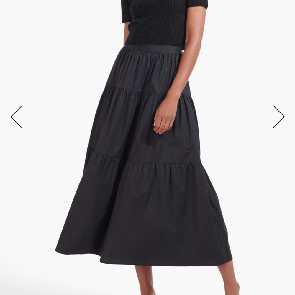 Staud Sea Skirt, black, 12